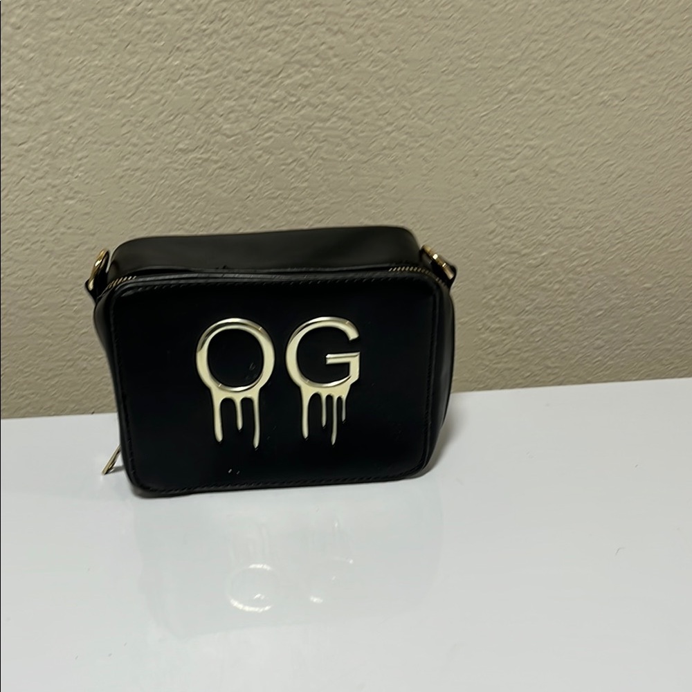 Black Crossbody Bag with OG Logo